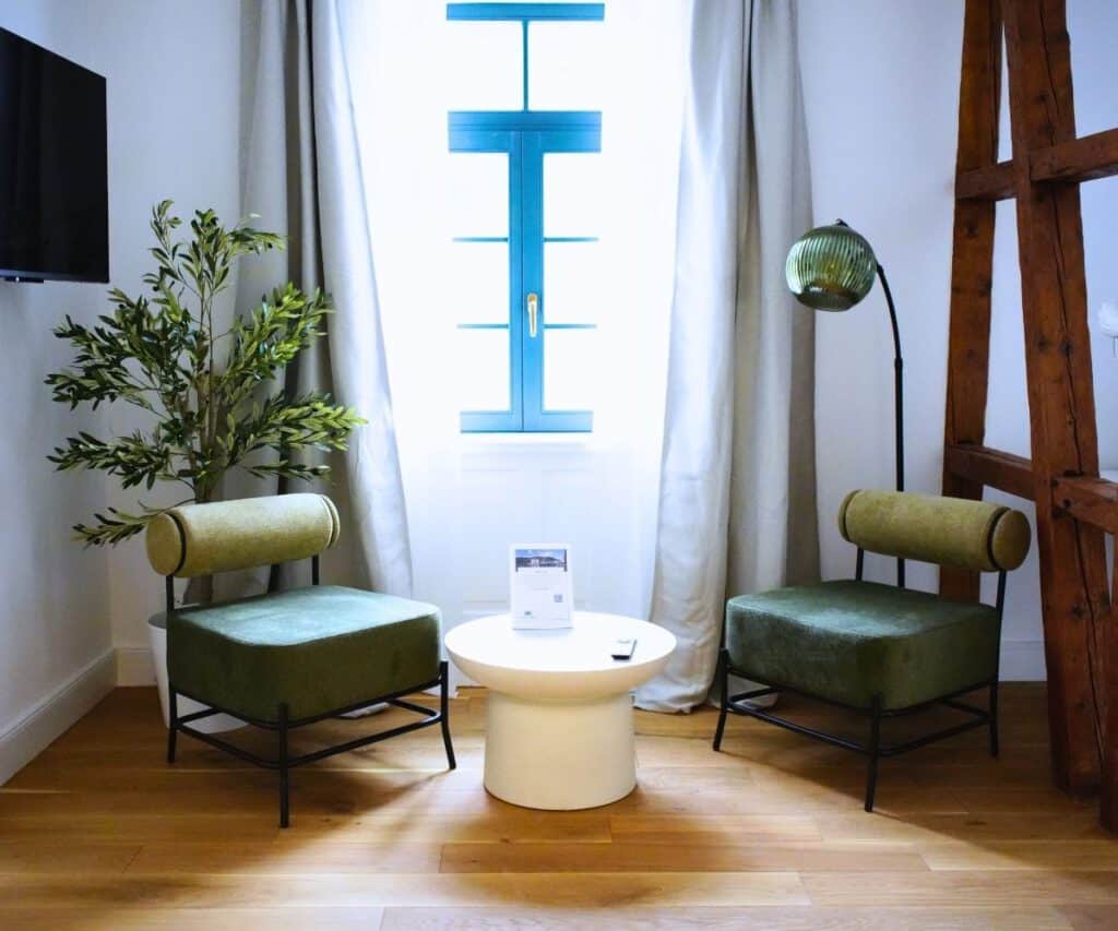 Königsgleis Apartment 8 Bad Wildbad Sitzbereich